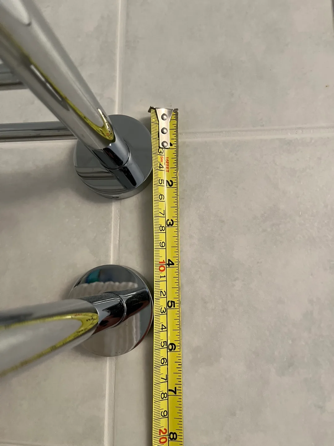 Chrome Towel Rack from Gingers image indicator(3)