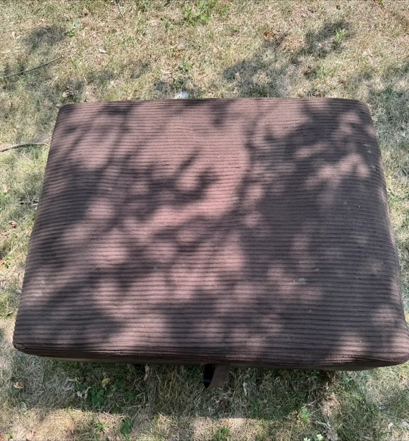 Brown Storage Ottoman thumbnail