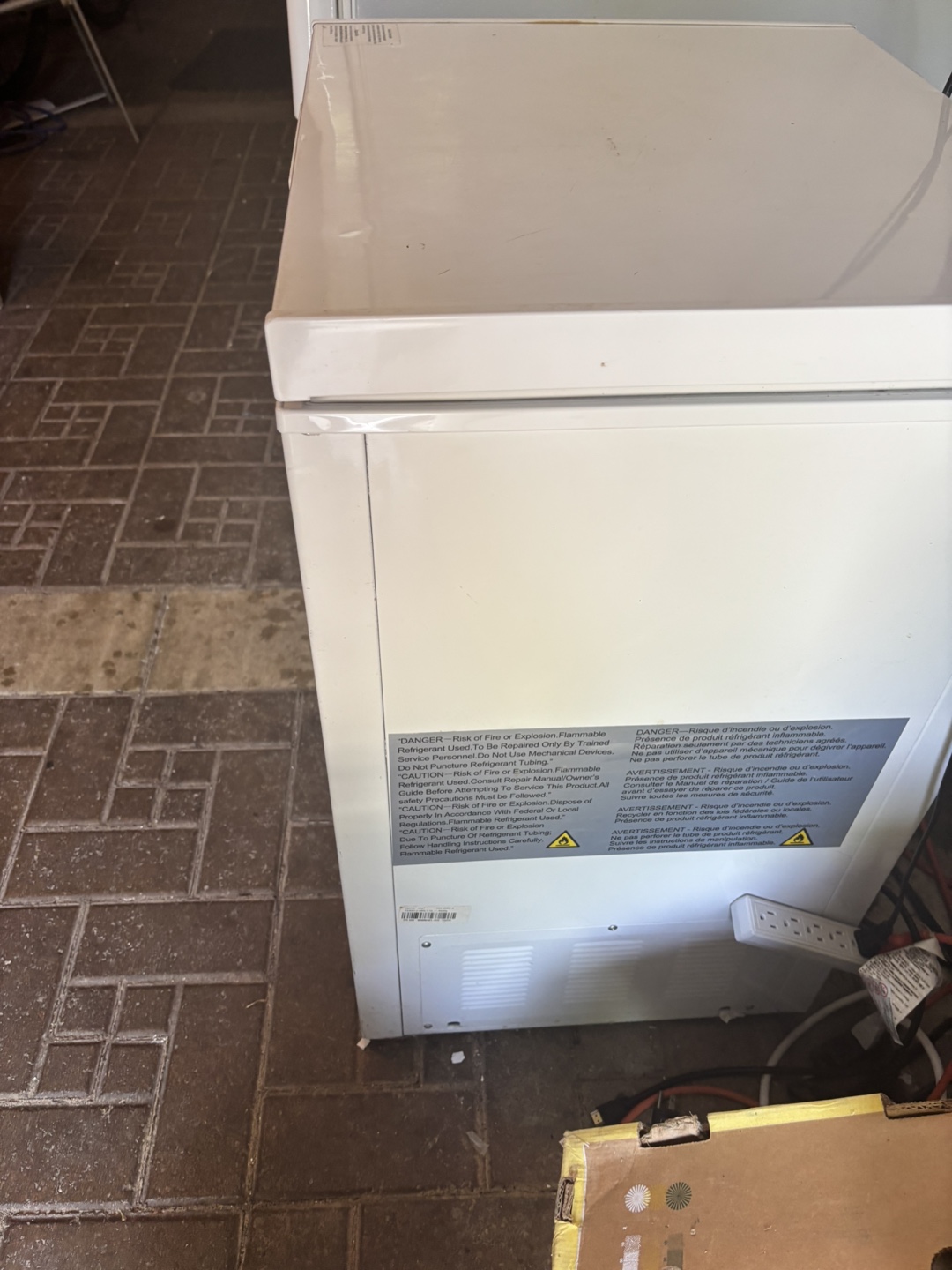 Master Chef Chest Freezer