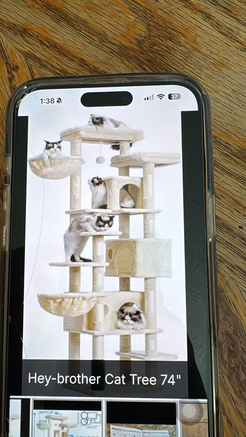 Hey-brother 74" Cat Tree thumbnail