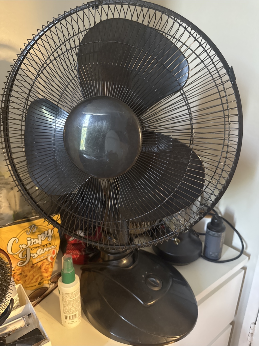 Black Table Fan