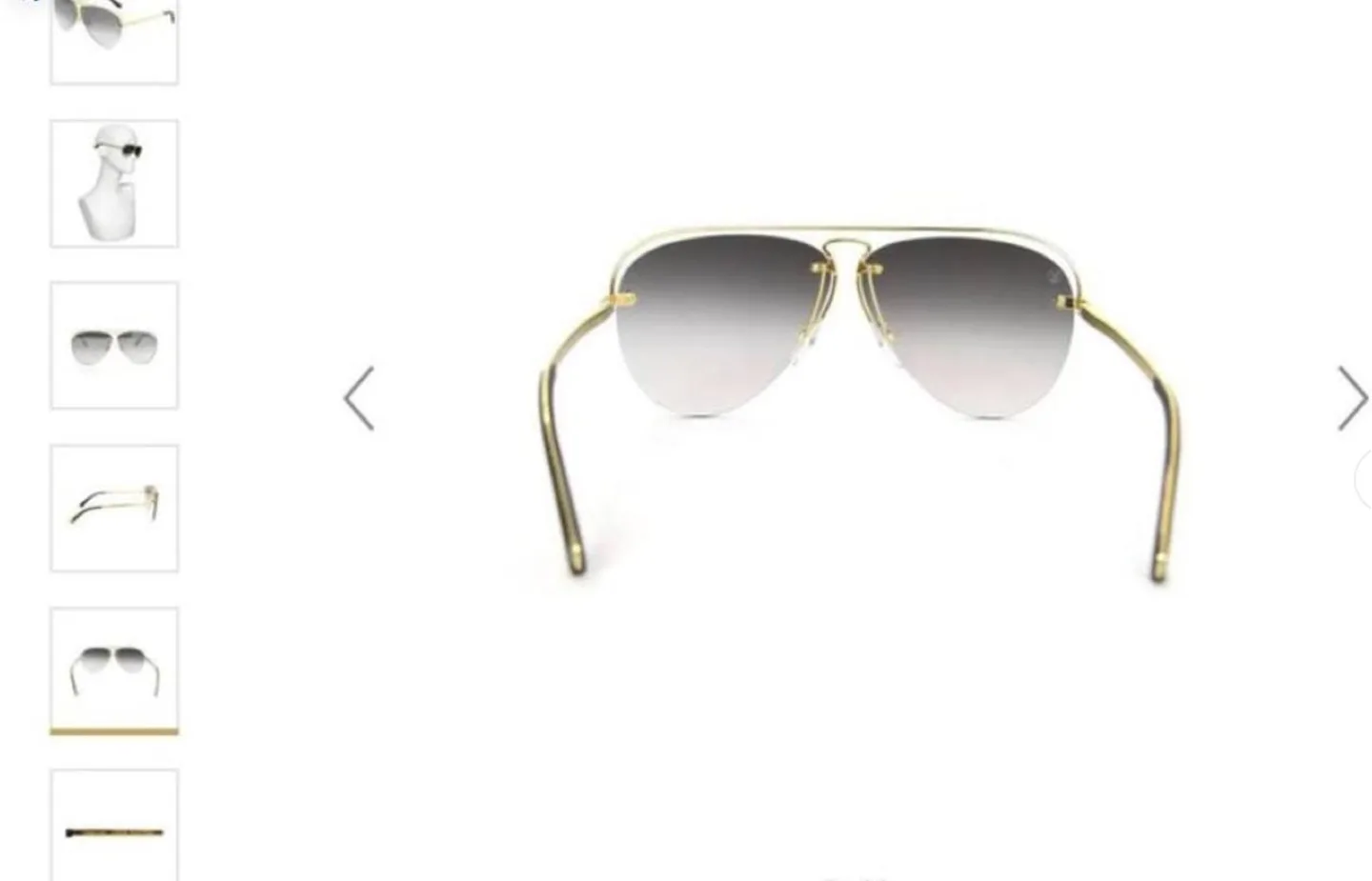 Louis Vuitton Aviator Sunglasses image indicator(3)