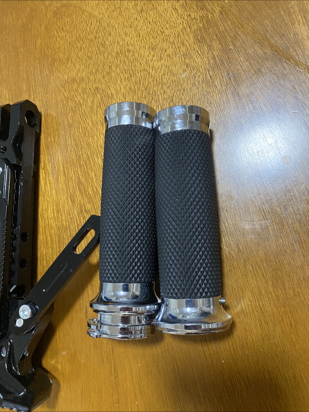 Motorcycle Handle Grips + Throttle