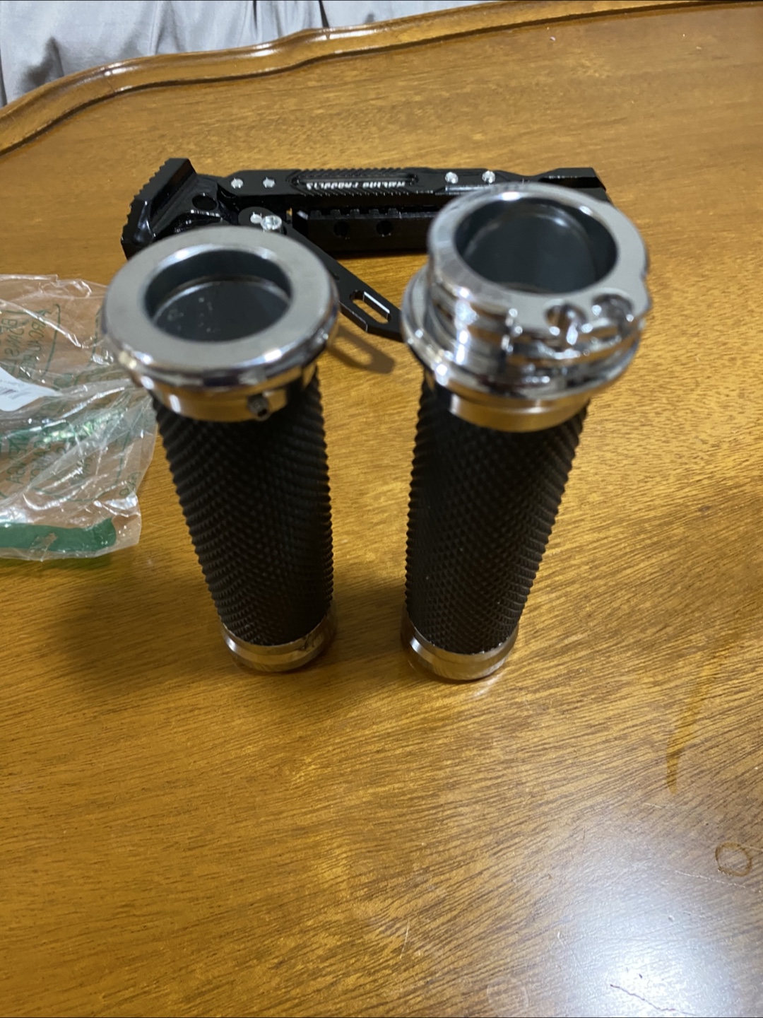 Motorcycle Handle Grips + Throttle - photo 2