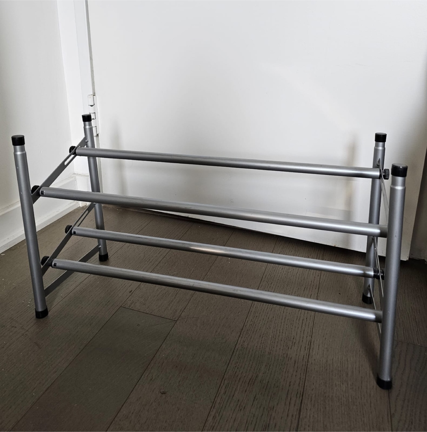 2-Tier Standing Shoe Rack (Expandable and Adjustable) - photo 2