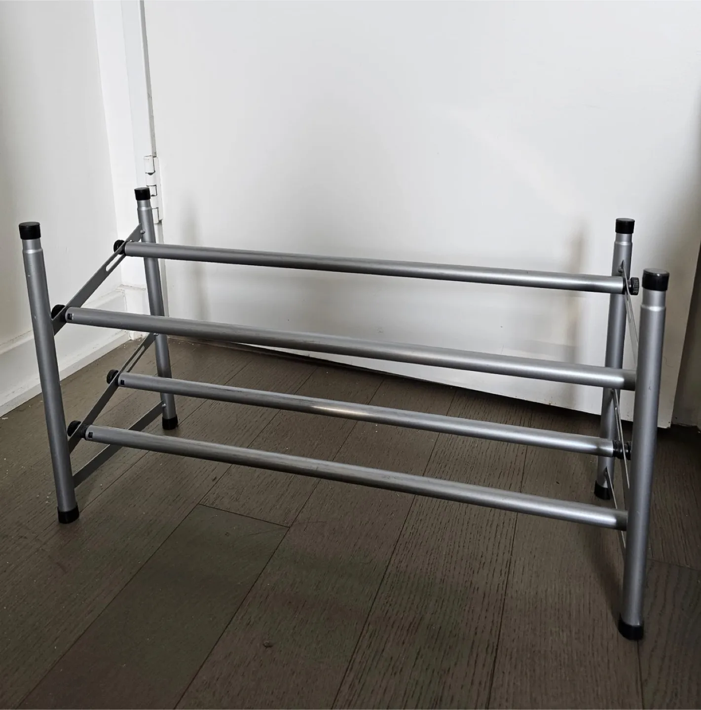 2-Tier Standing Shoe Rack (Expandable and Adjustable) image indicator(2)
