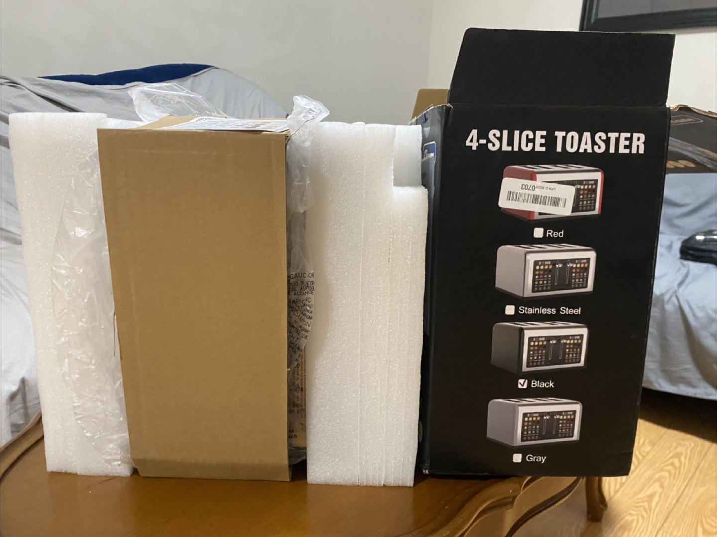New Clixane 4-Slice Toaster - Black - photo 3