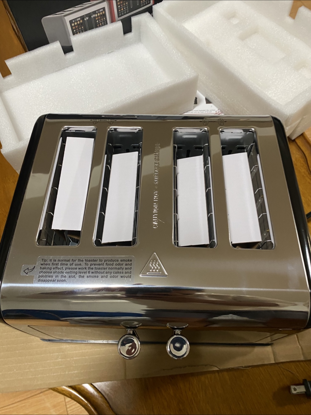 New Clixane 4-Slice Toaster - Black - photo 2