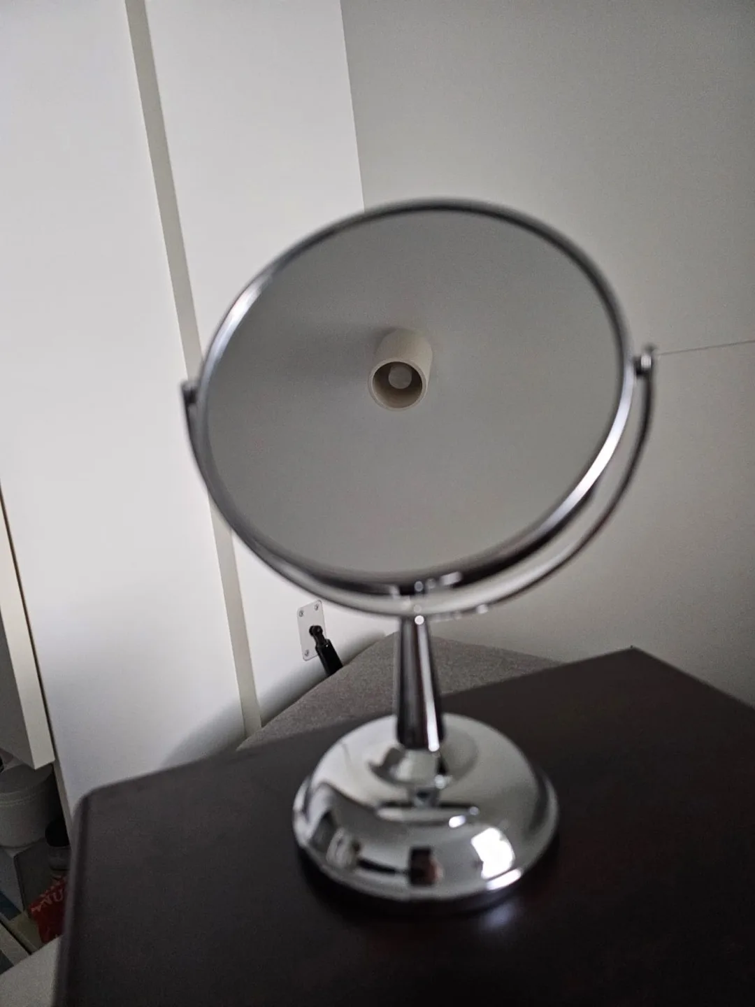 Chrome Vanity Makeup Mirror Magnifying thumbnail