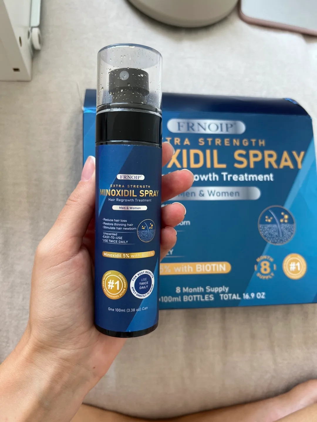 FRNOIP Extra Strength Minoxidil Spray image indicator(2)