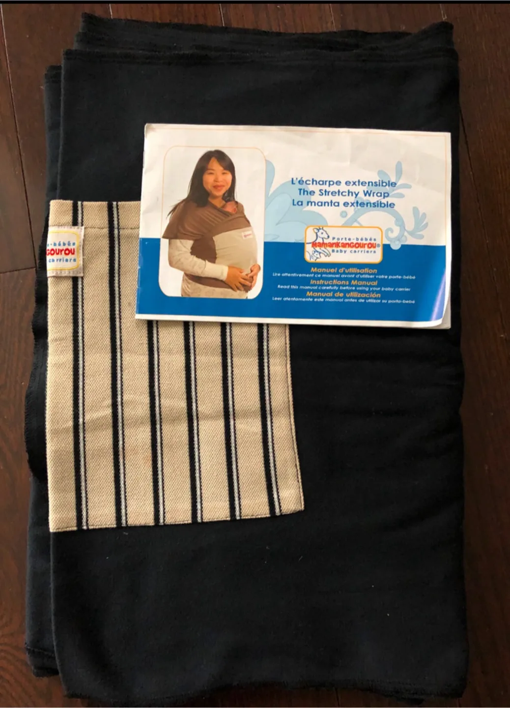 Maman Kangourou The Stretchy Wrap Baby Carrier image indicator(2)