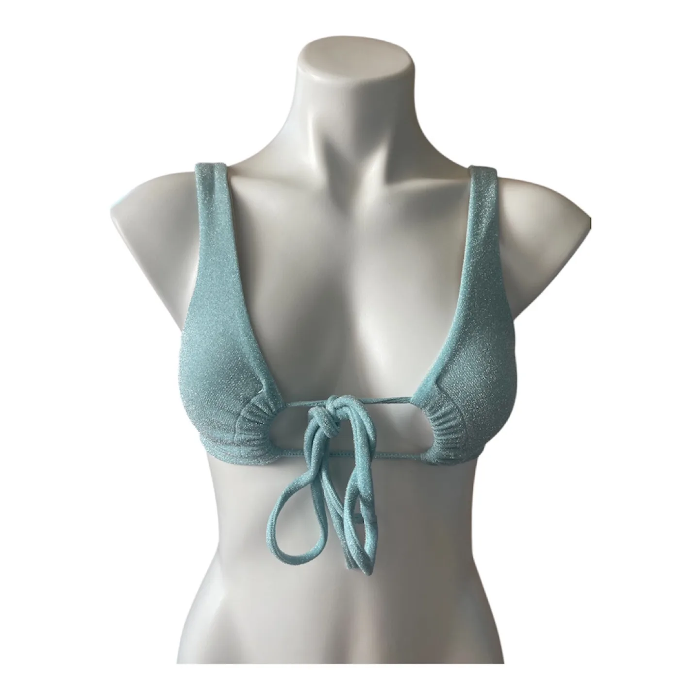 NWT Vintage 2000s Y2K Bikini  Push Up Top XS/S thumbnail