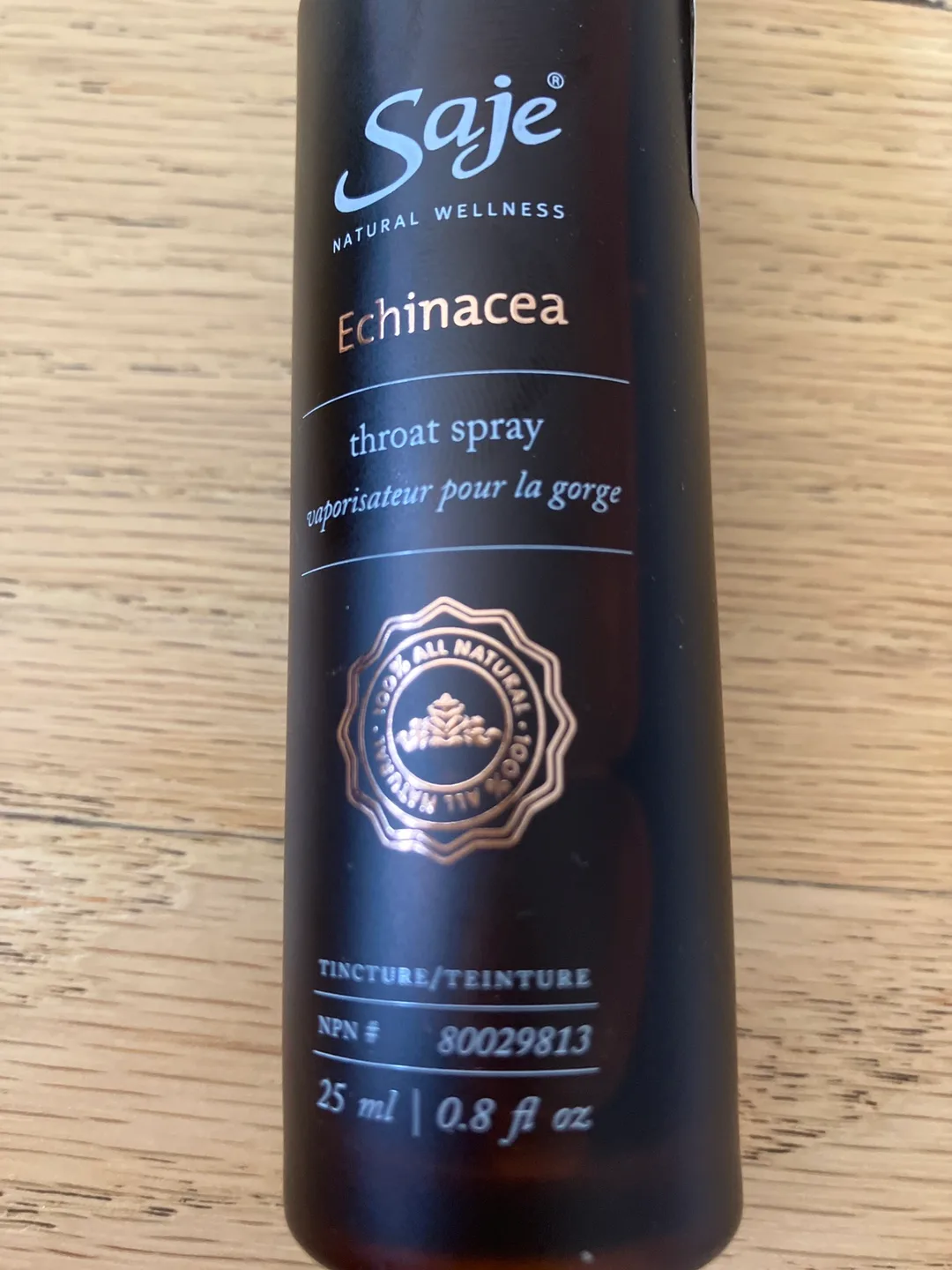 Saje Natural Wellness Echinacea Throat Spray 25ml image indicator(2)