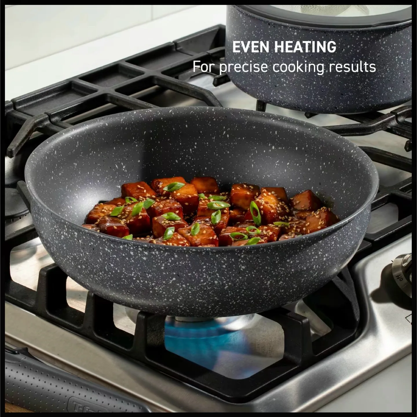 T-fal Ingenio Essentials 11-Piece Cookware Set - Grey Granite image indicator(8)