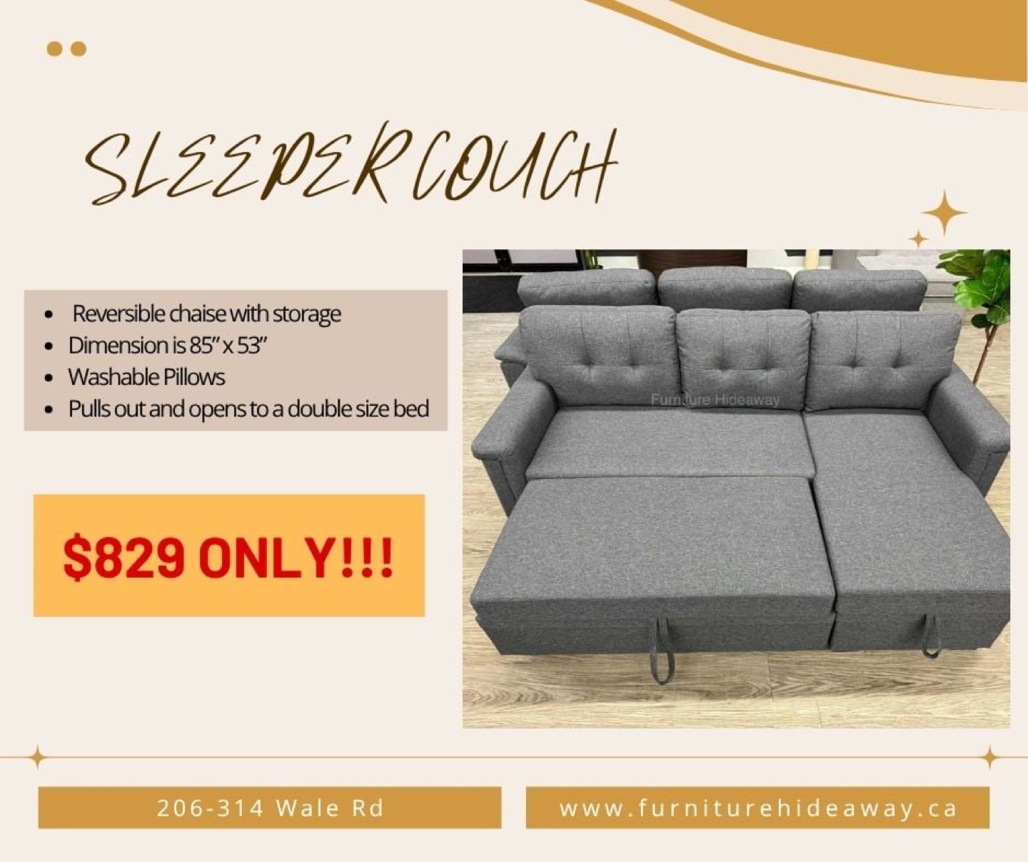 🌟 FLASH SALE – TODAY ONLY! 🌟 PATIO SET + SLEEPER COUCH - photo 2