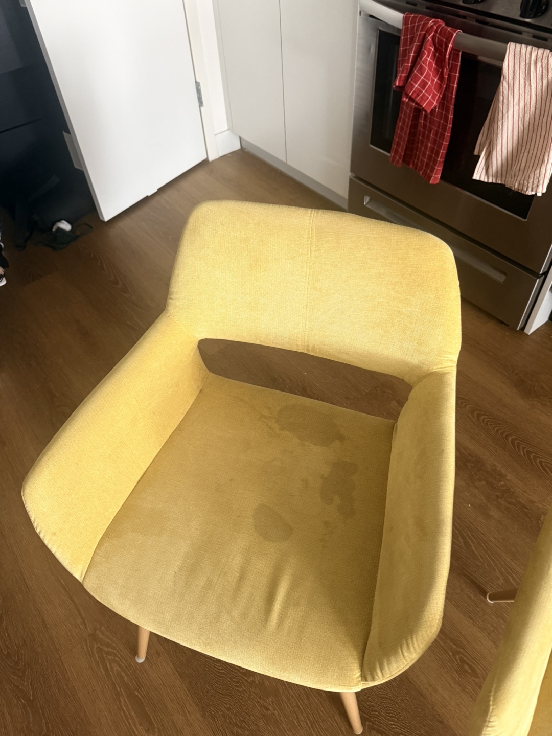 Yellow Accent Chairs - Set of 2 - photo 2