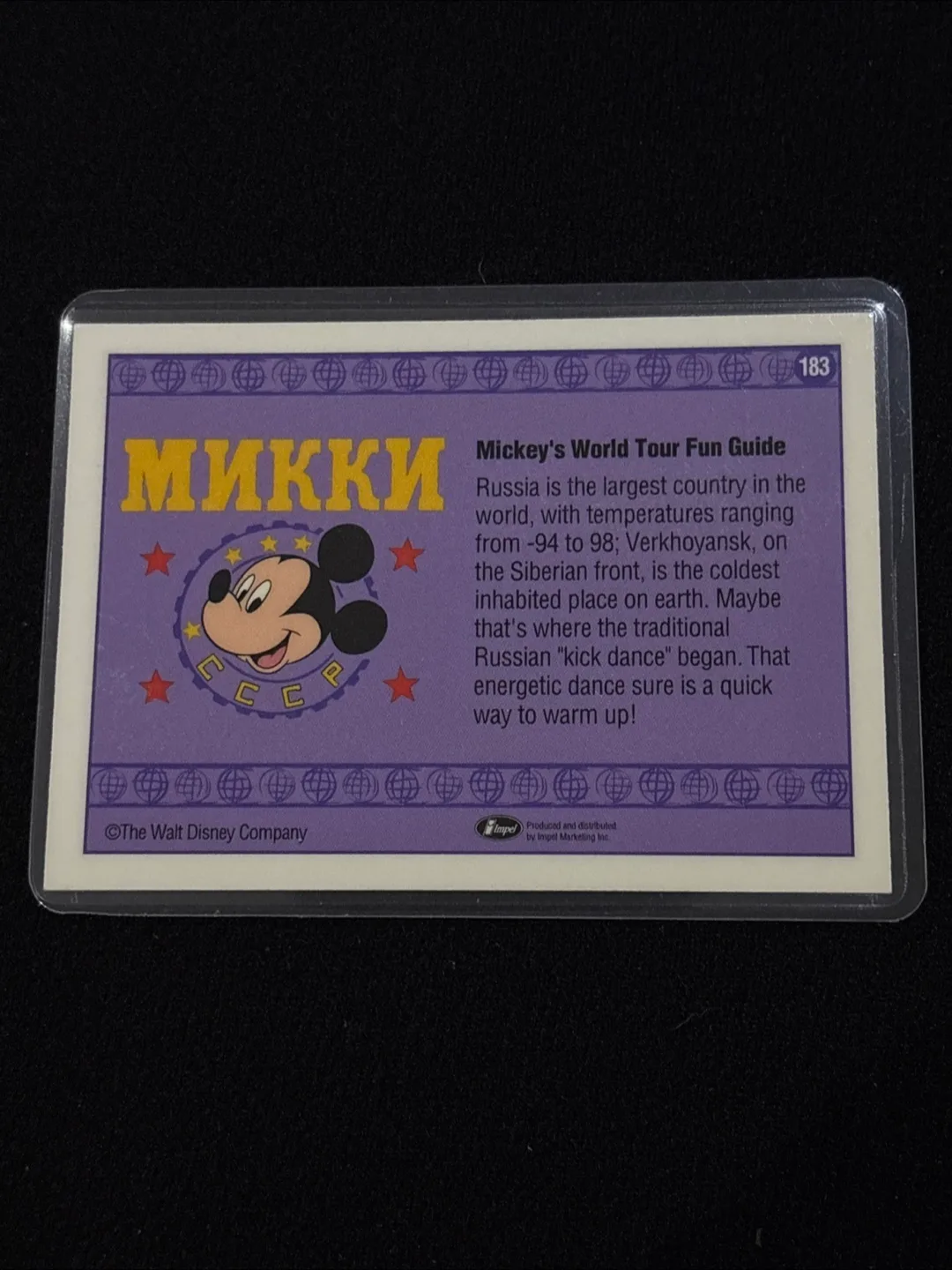 Mickey's World Tour Fun Guide Card image indicator(2)