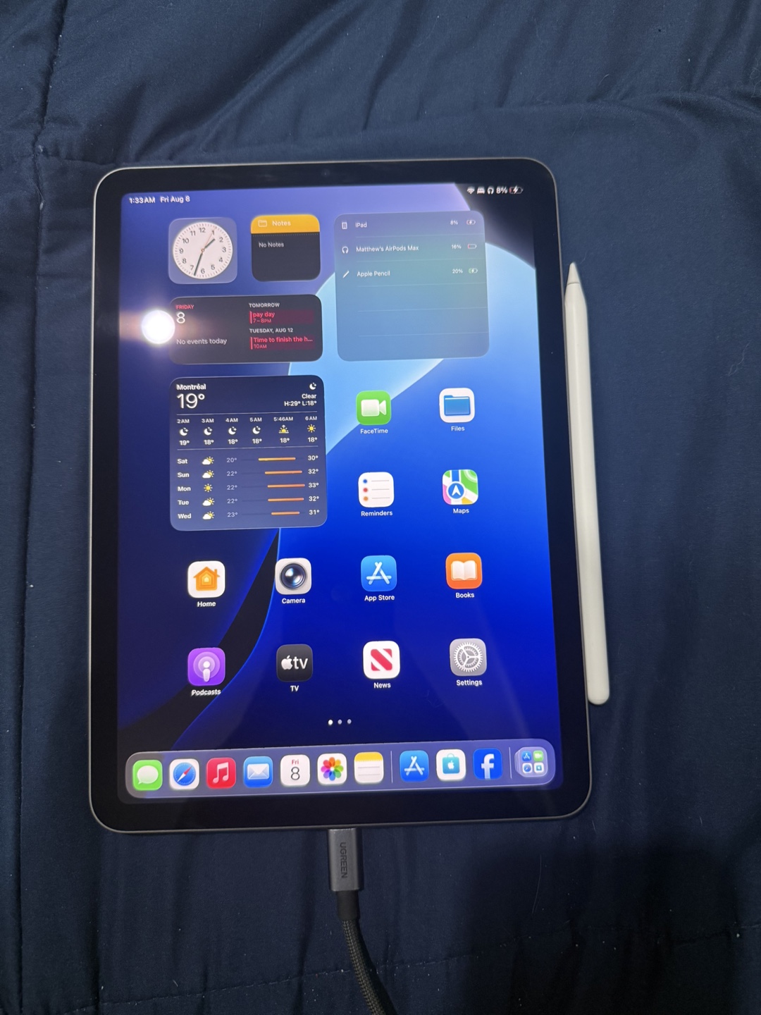 iPad Air (5th Gen) + Apple Pencil (2nd Gen)