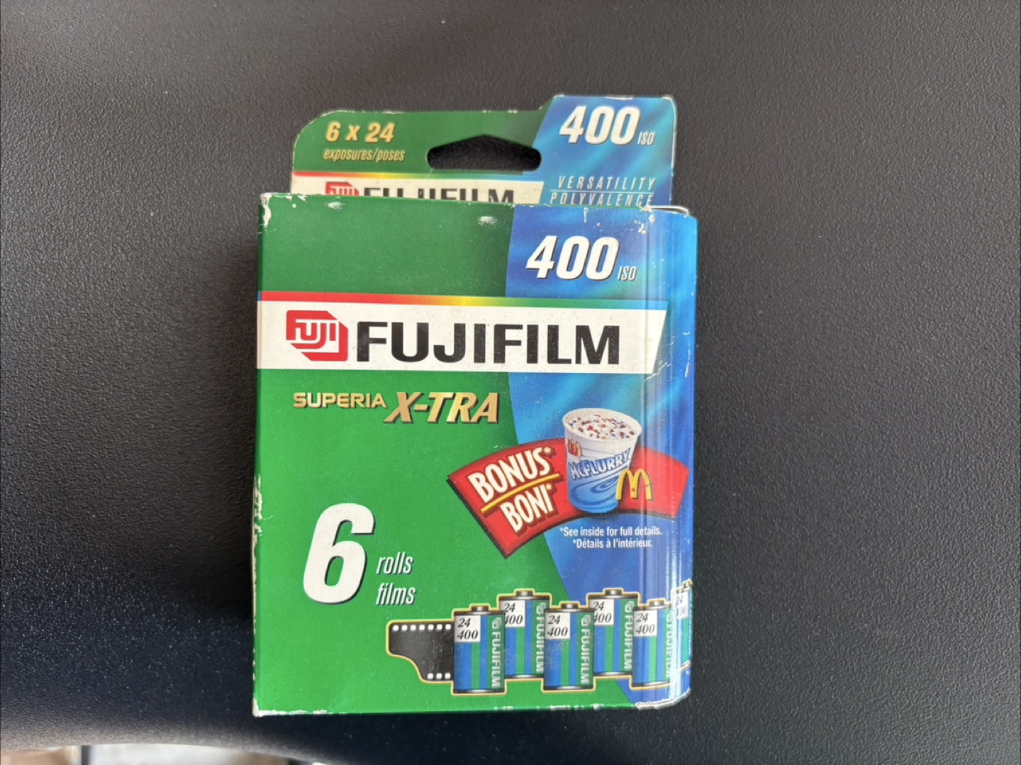 Fujifilm Superia X-TRA 400 ISO Film - 6 Rolls