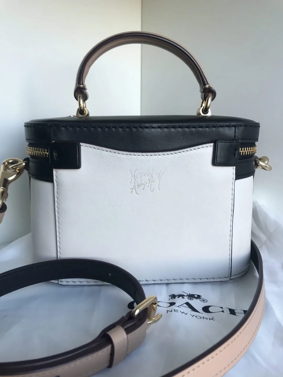 Limited Edition COACH & Selena Gomez Vanity Bag - Black/White image indicator(3)