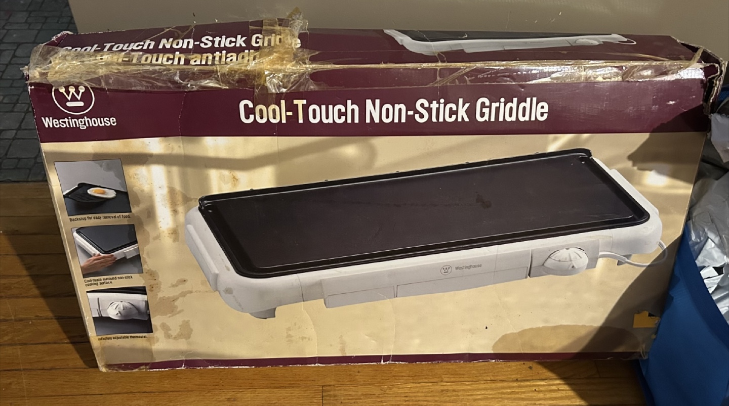 Westinghouse Cool-Touch Non-Stick Griddle