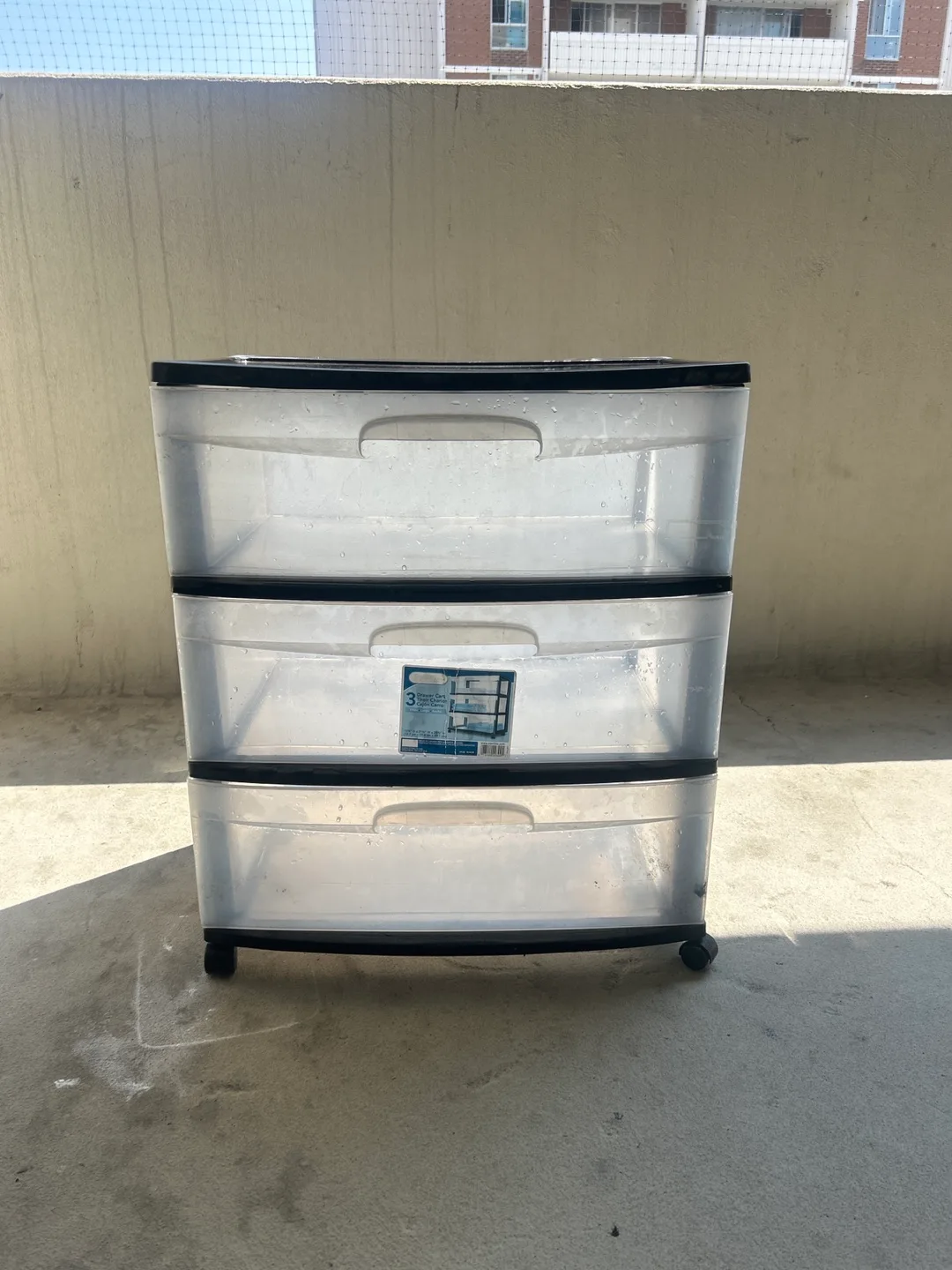 3-Drawer Rolling Storage Cart thumbnail
