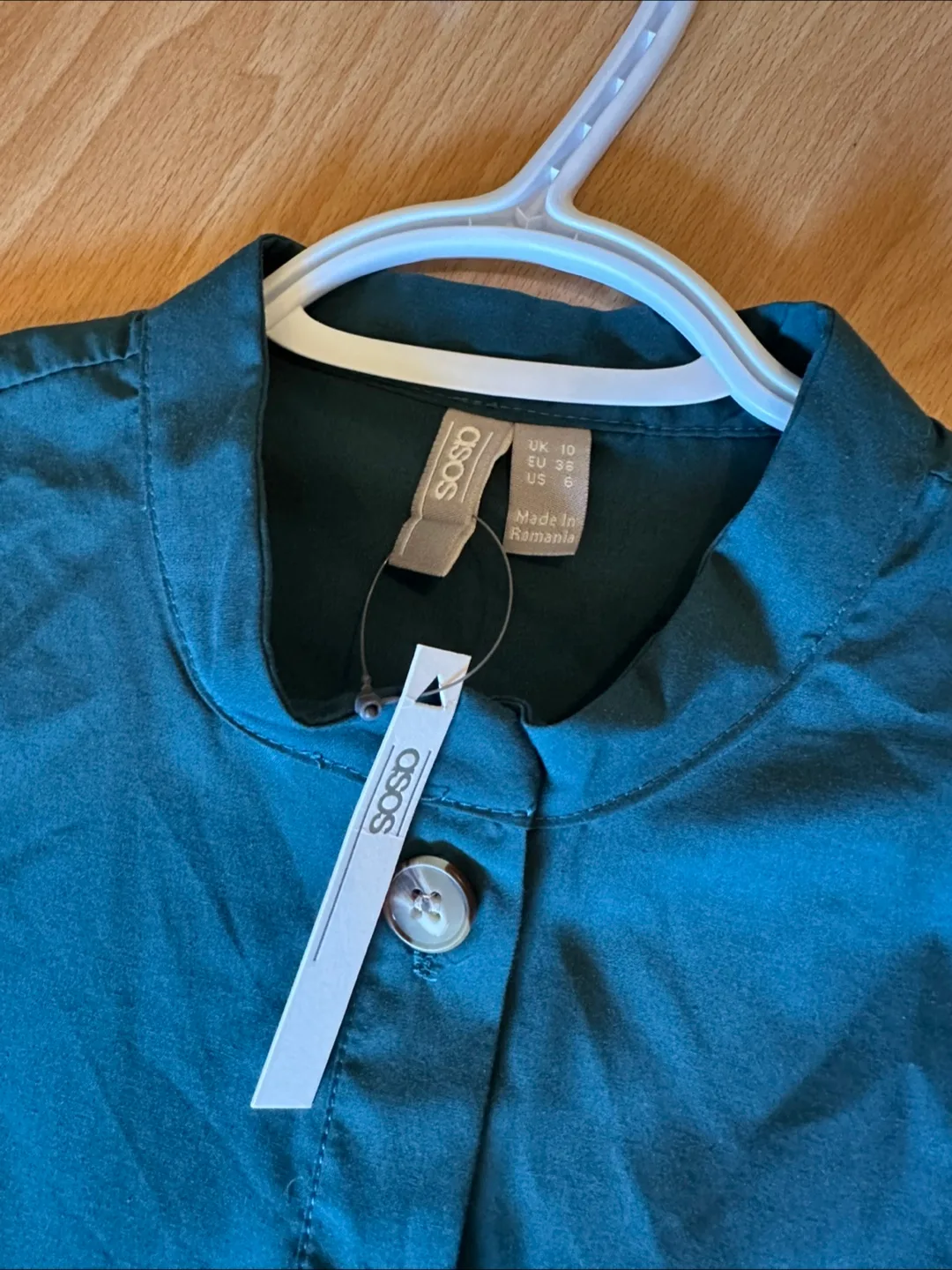 ASOS Design Teal Dress - Size 6 image indicator(2)