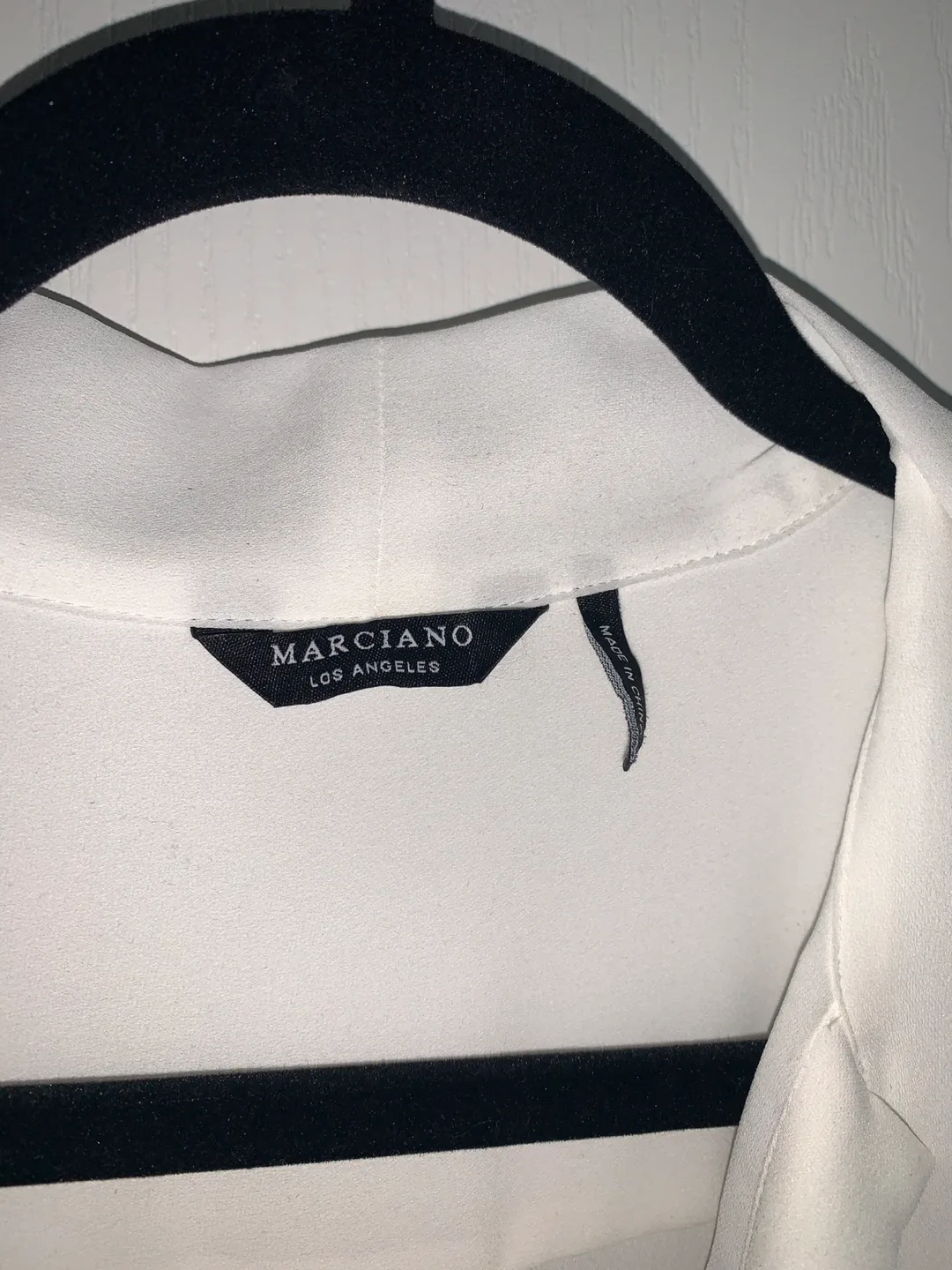 Marciano L White Long Sleeve Bodysuit image indicator(4)