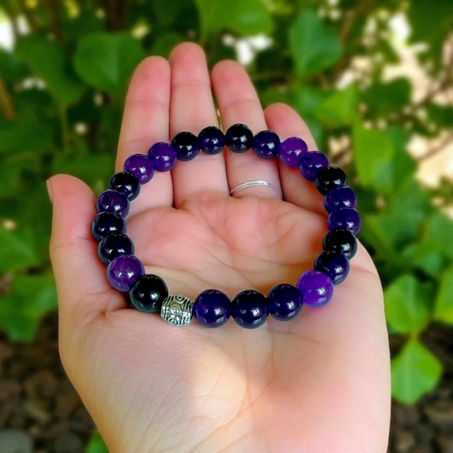 Amethyst bracelet