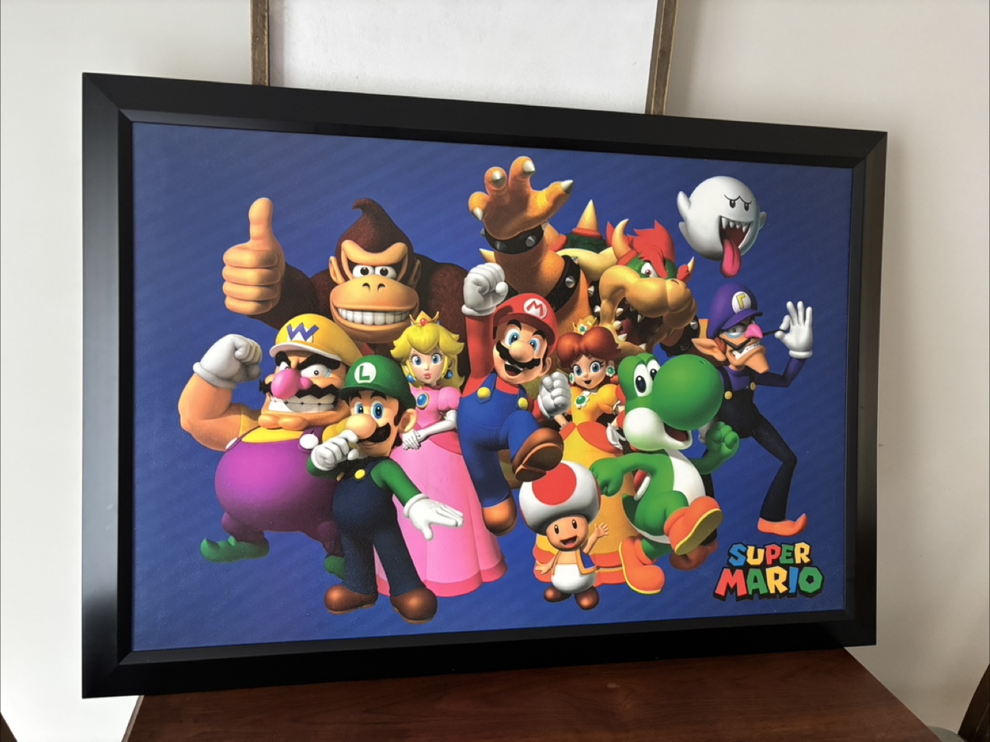 Large Super Mario Framed Picture - photo 3