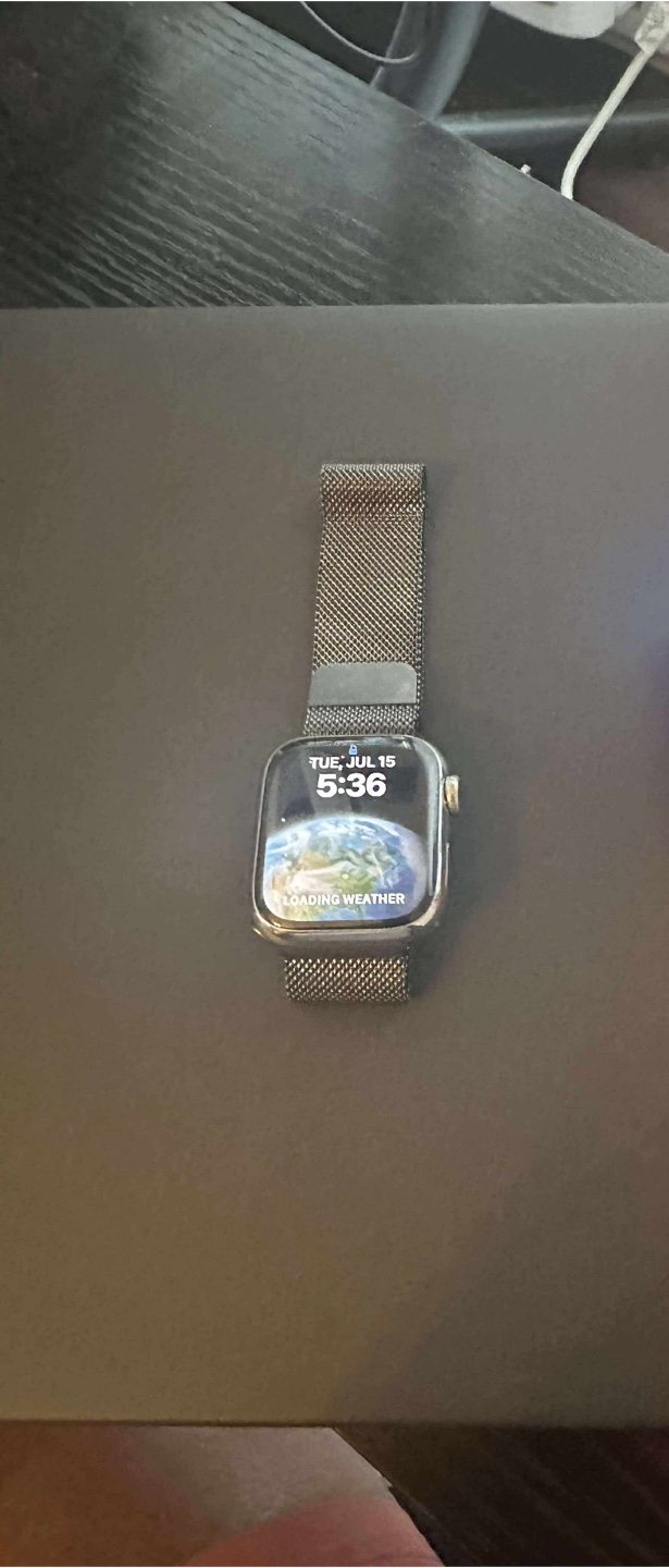 Apple Watch with Milanese Loop Band - photo 2