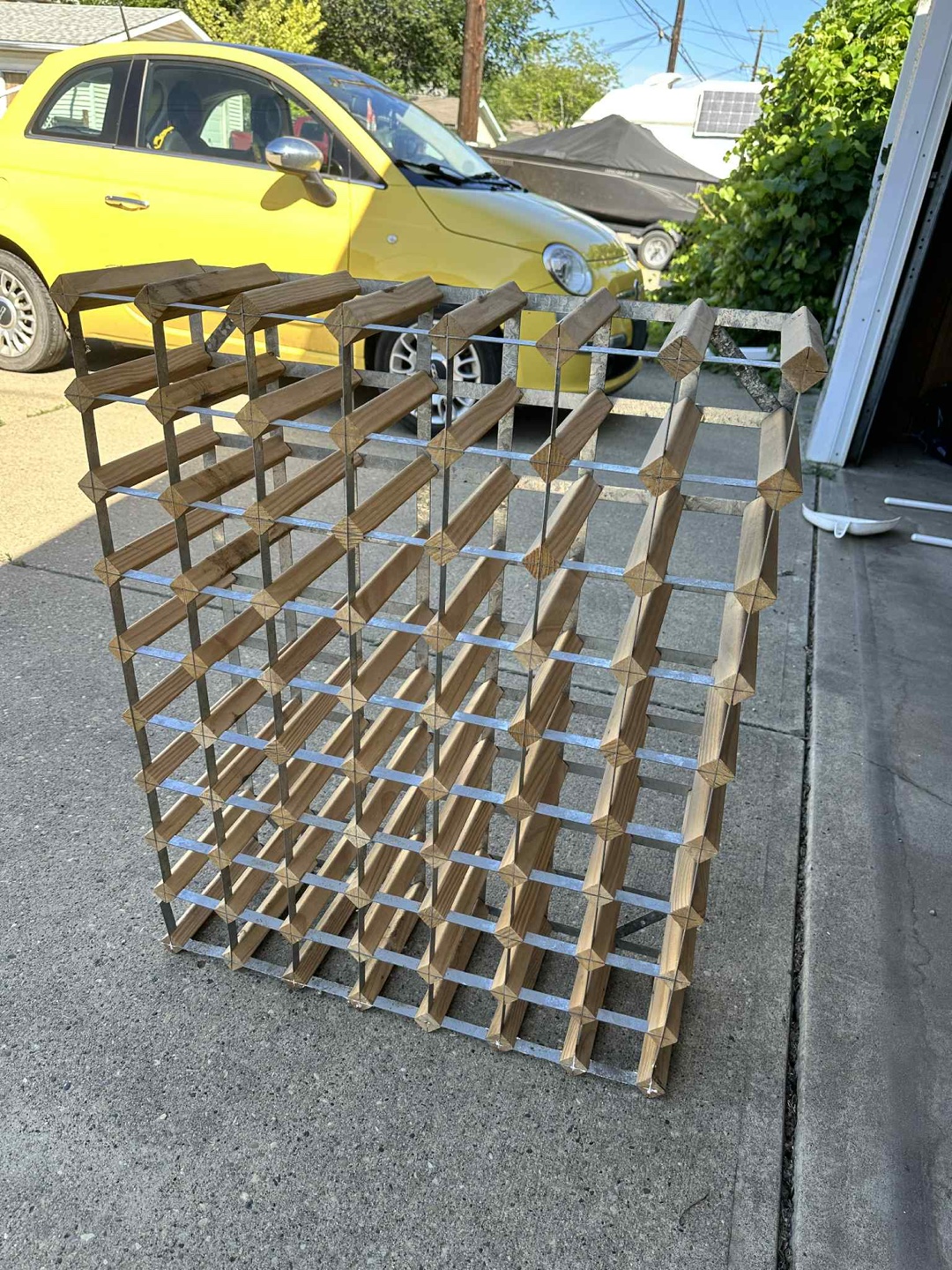Wooden Wine Rack