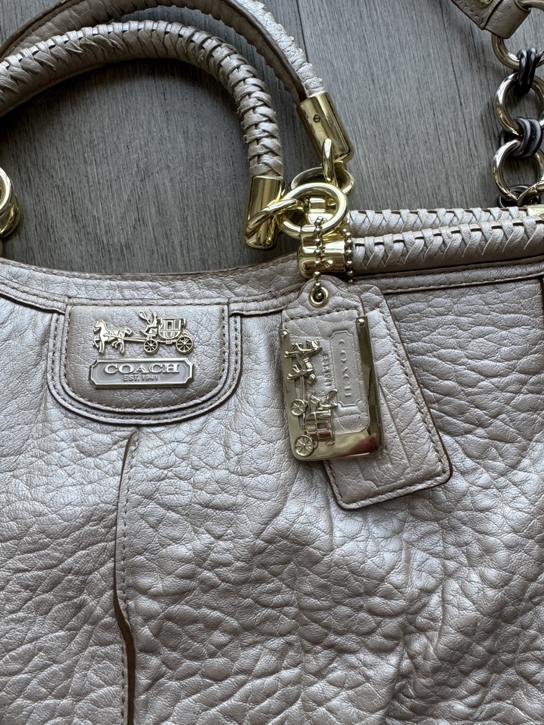 Coach Leather Handbag - photo 2