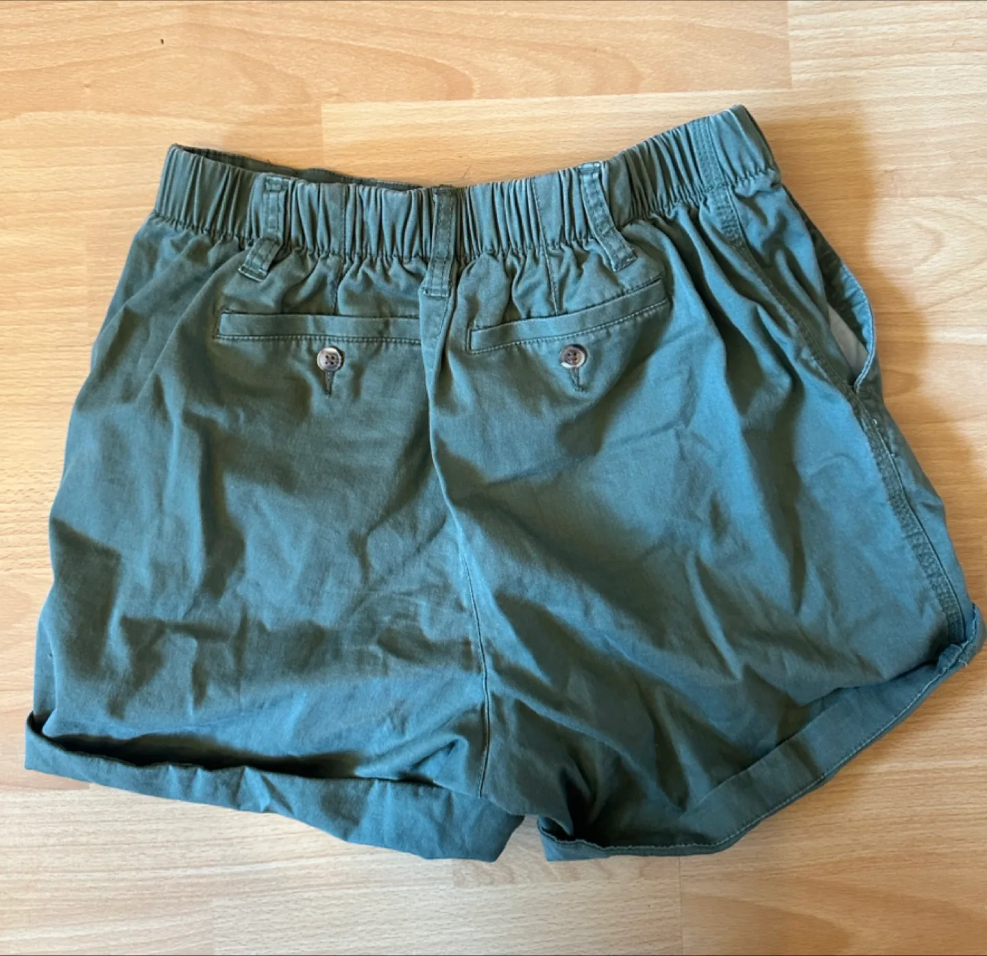 Olive Green Shorts - Size Small image indicator(2)