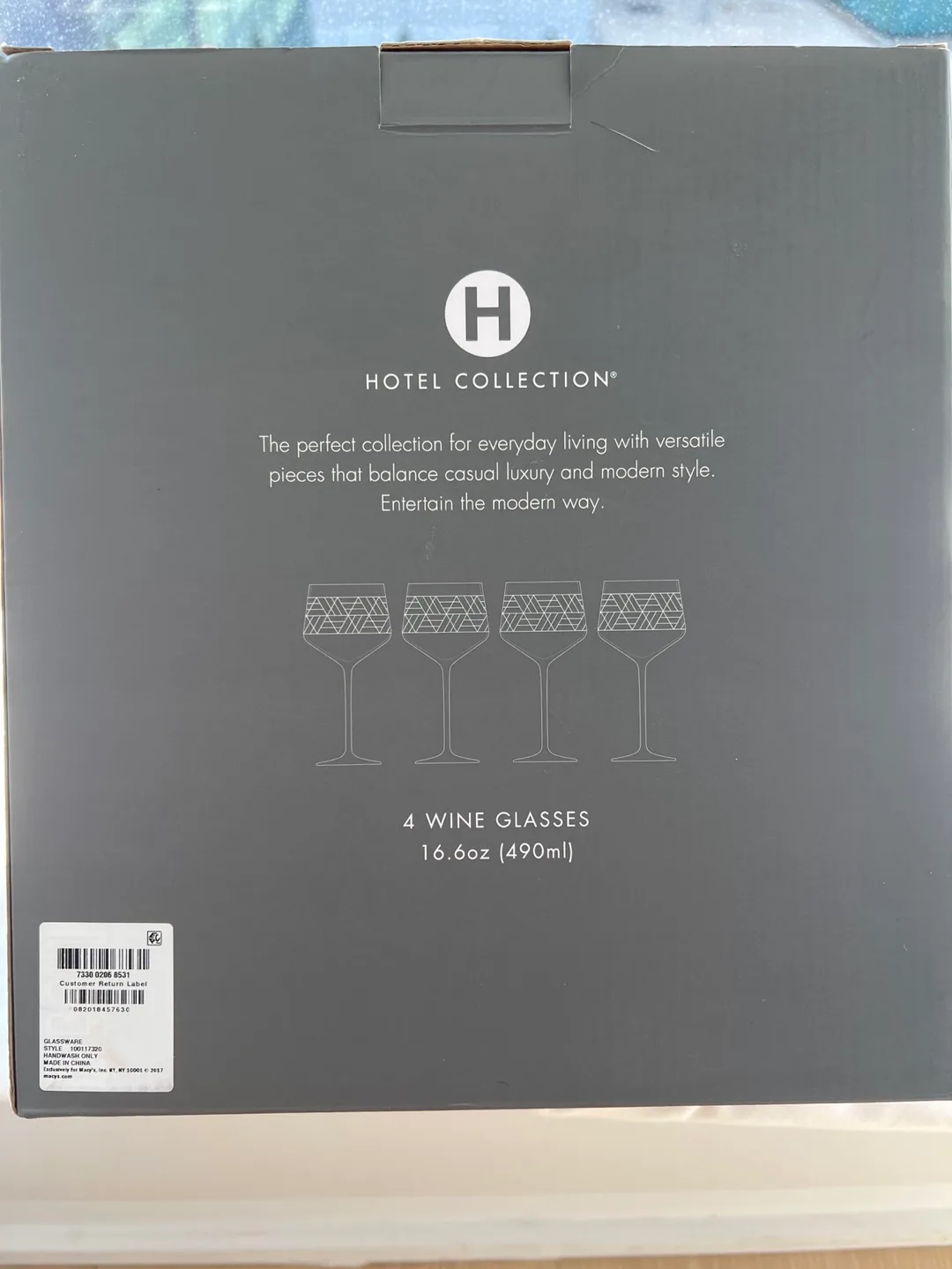 Hotel Collection Wine Glasses - Set of 4 image indicator(2)