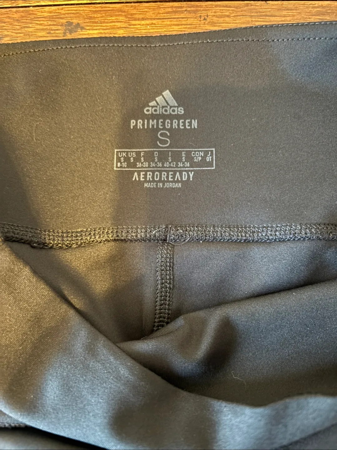 Adidas AEROREADY Primegreen Black Leggings - Size S image indicator(3)