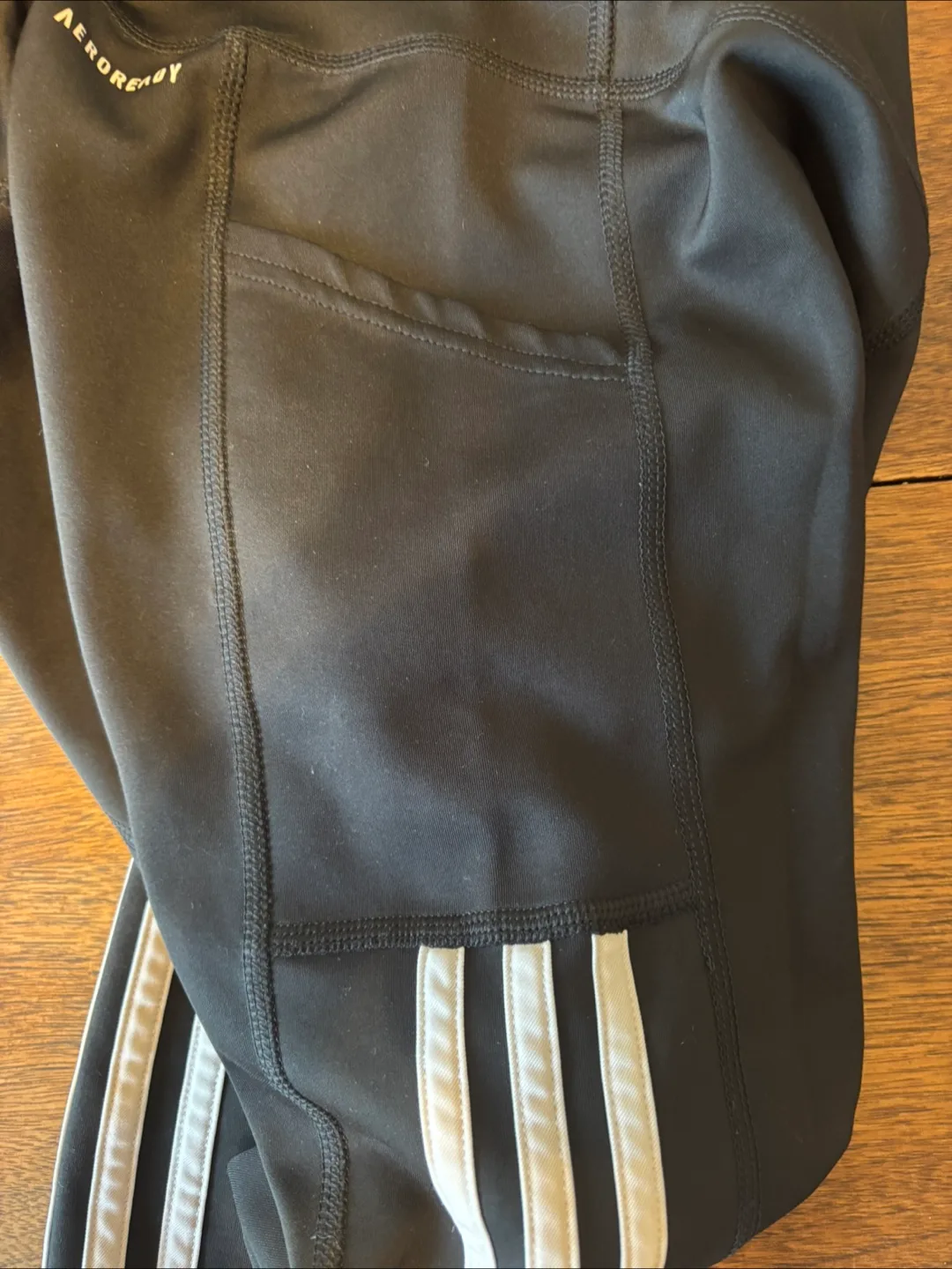 Adidas AEROREADY Primegreen Black Leggings - Size S image indicator(5)