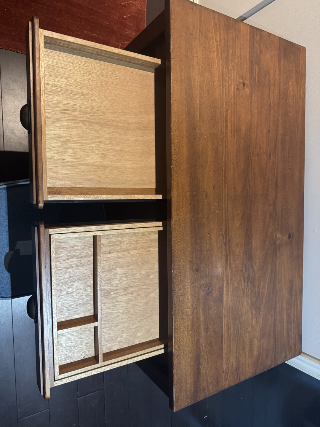 Wooden Desk with Chair - photo 3