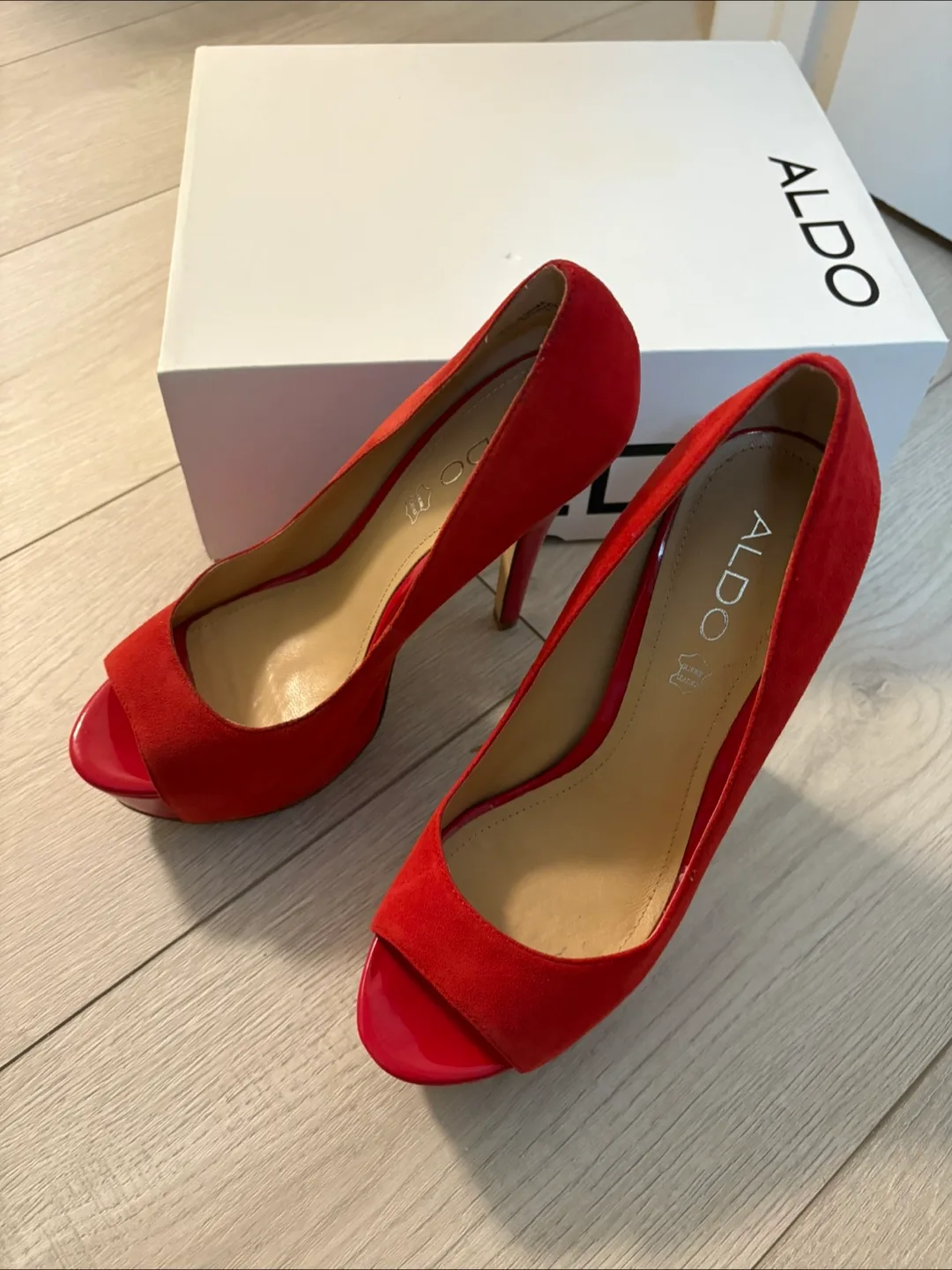 ALDO red heels thumbnail