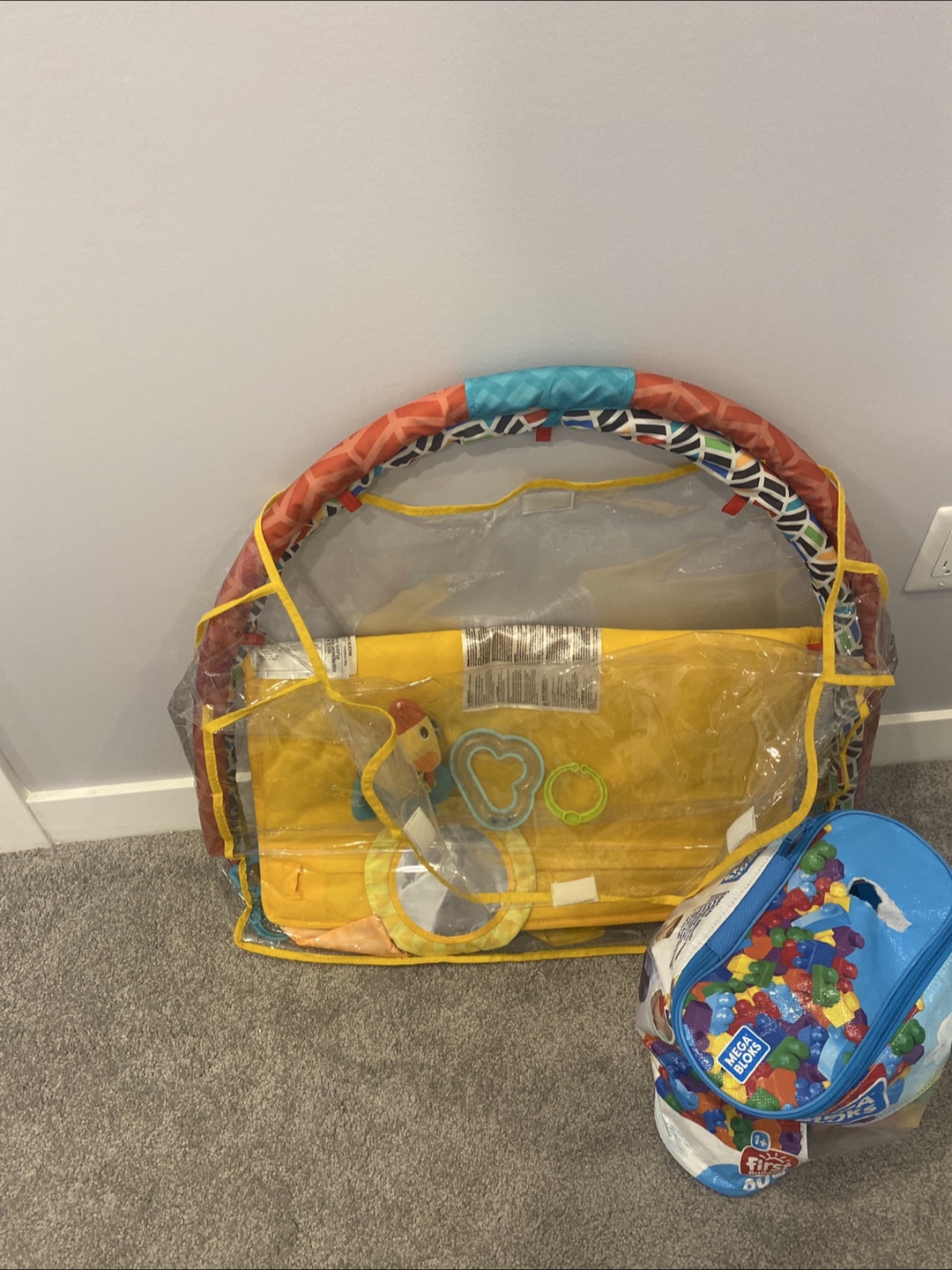Baby Potty, Play Mat, Bath Seat, and Mega Bloks - photo 4
