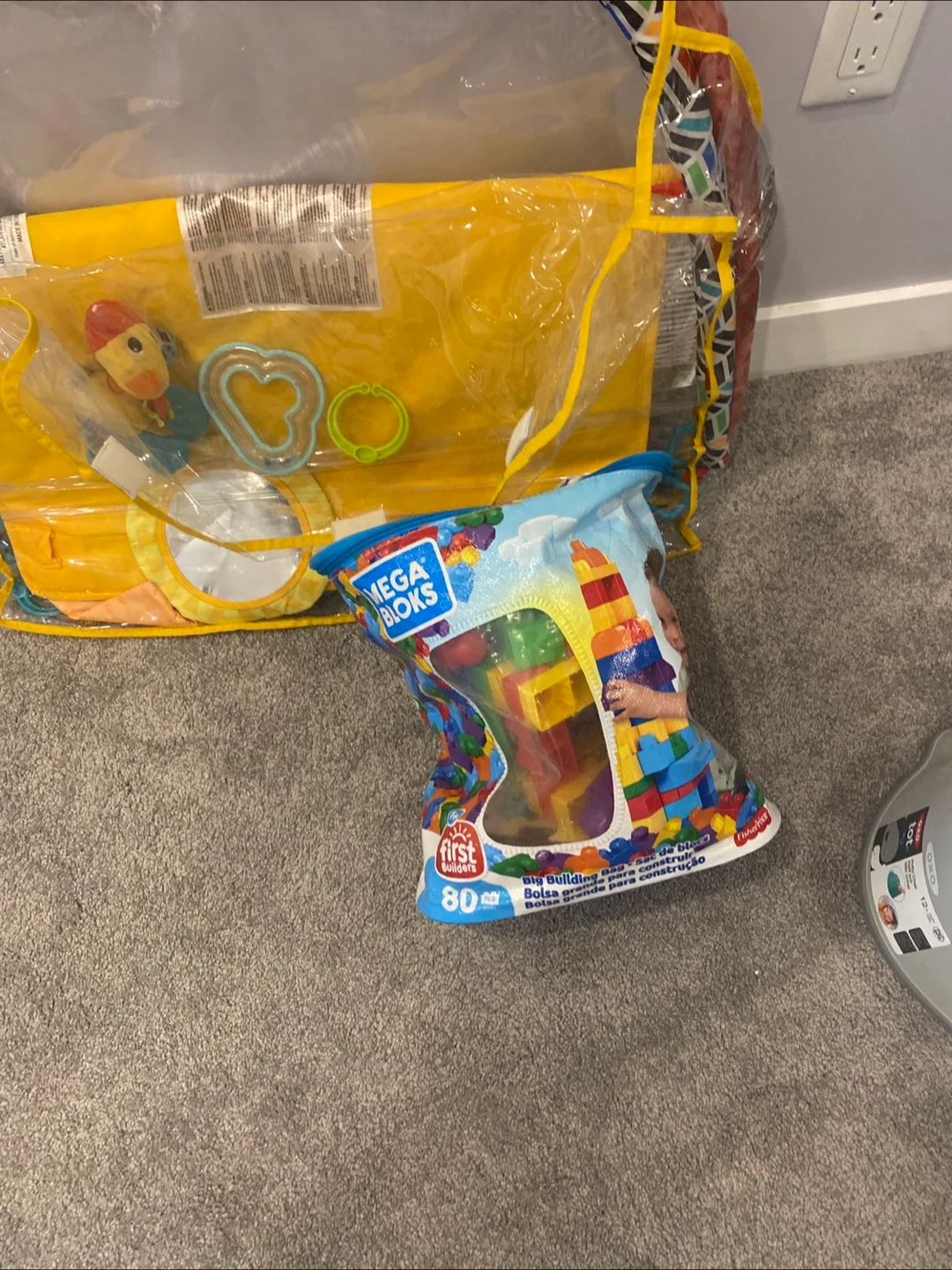 Baby Potty, Play Mat, Bath Seat, and Mega Bloks image indicator(2)