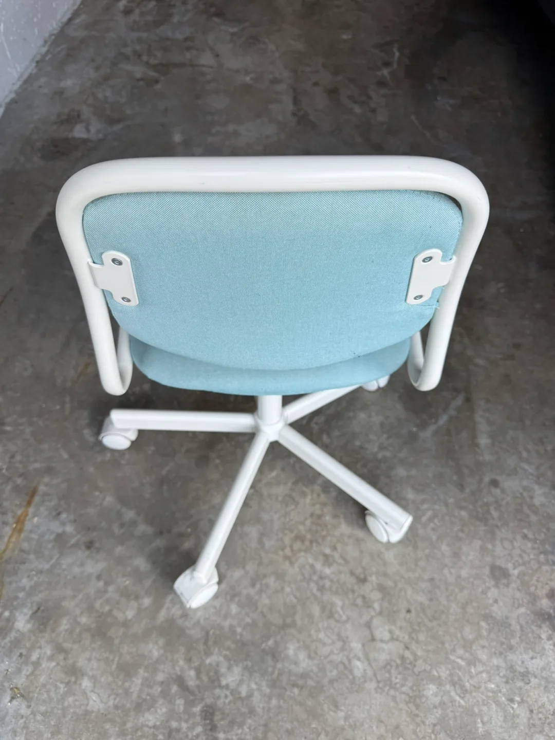 IKEA Jules Junior Desk Chair - Blue & White image indicator(4)