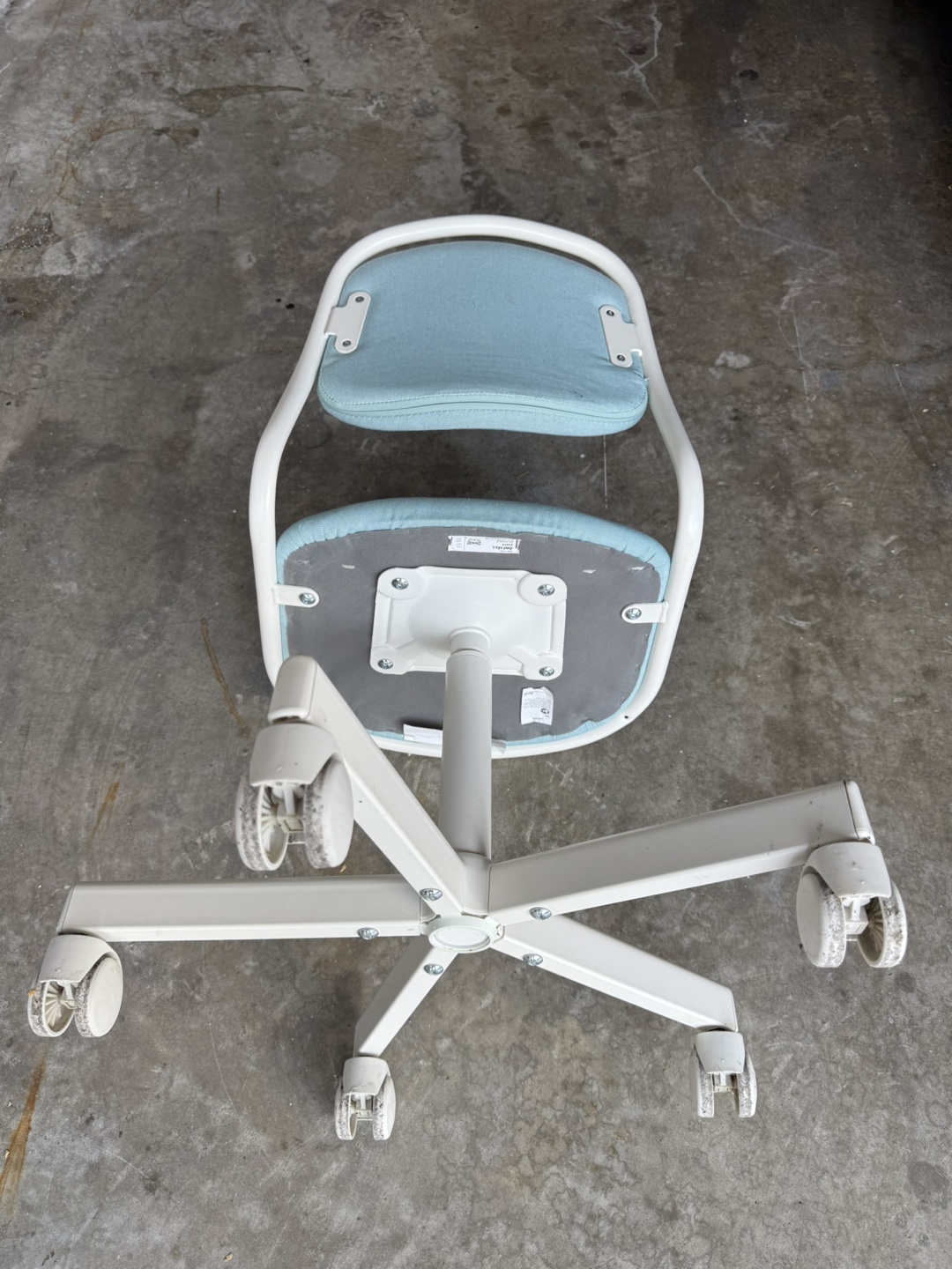 IKEA Jules Junior Desk Chair - Blue & White - photo 5