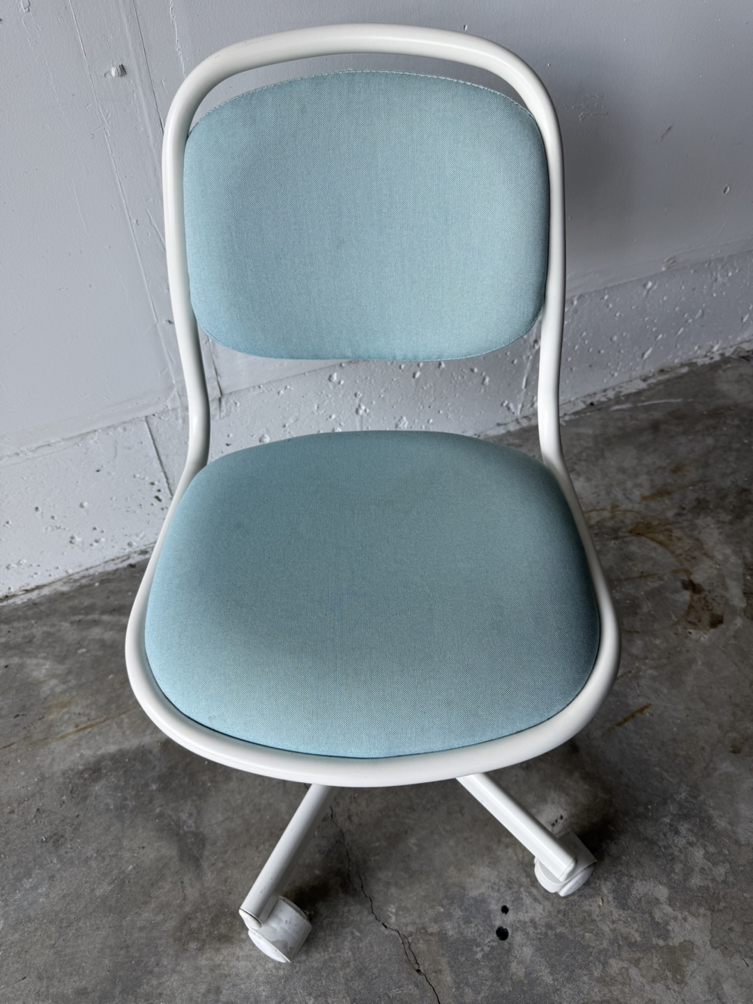 IKEA Jules Junior Desk Chair - Blue & White