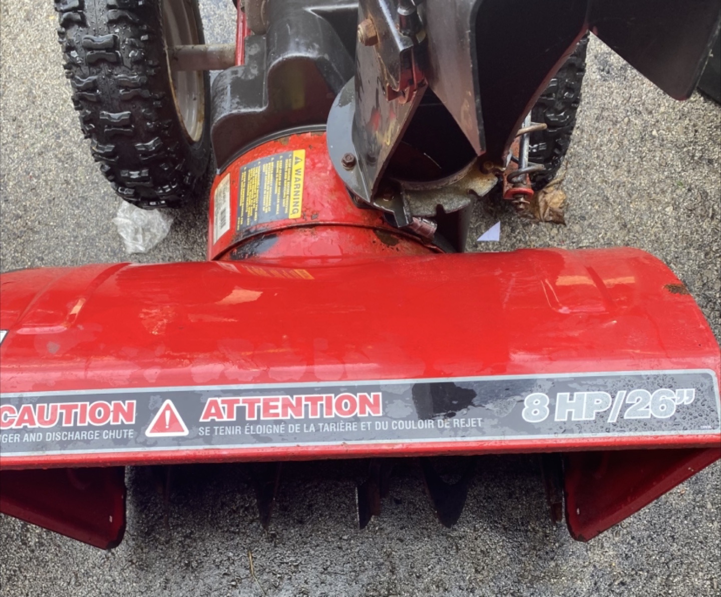 Mastercraft Snowblower