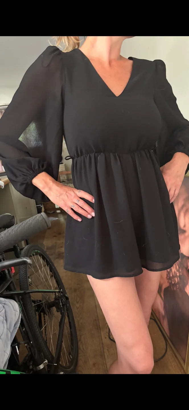 Black Mini Dress - Size Small image indicator(2)