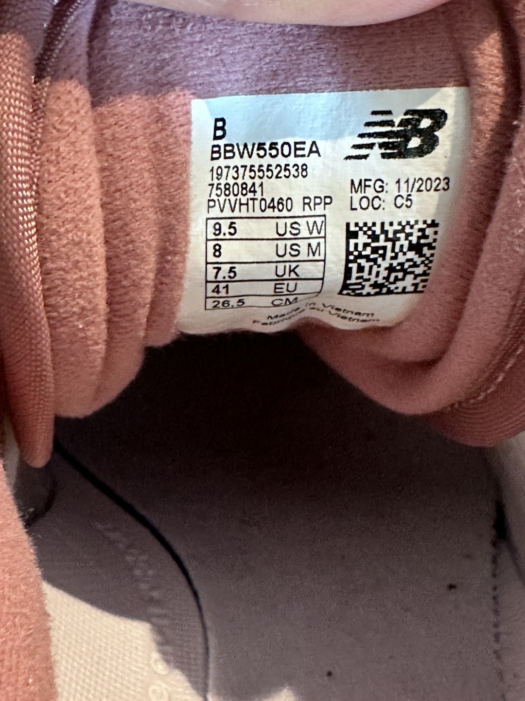 Women’s New Balance shoes 550 sneakers - photo 4