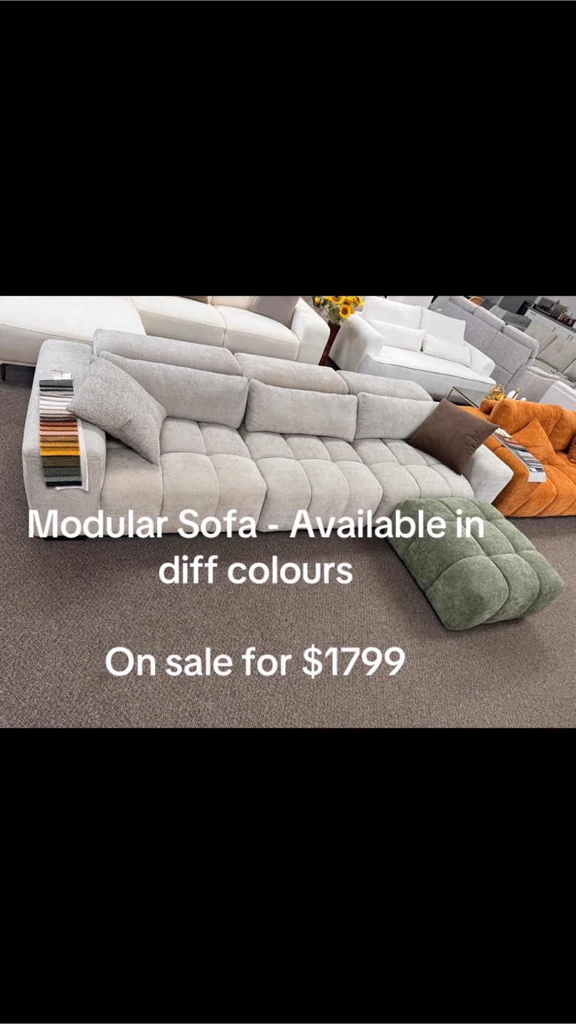 Modular Sofa - Available in different colours