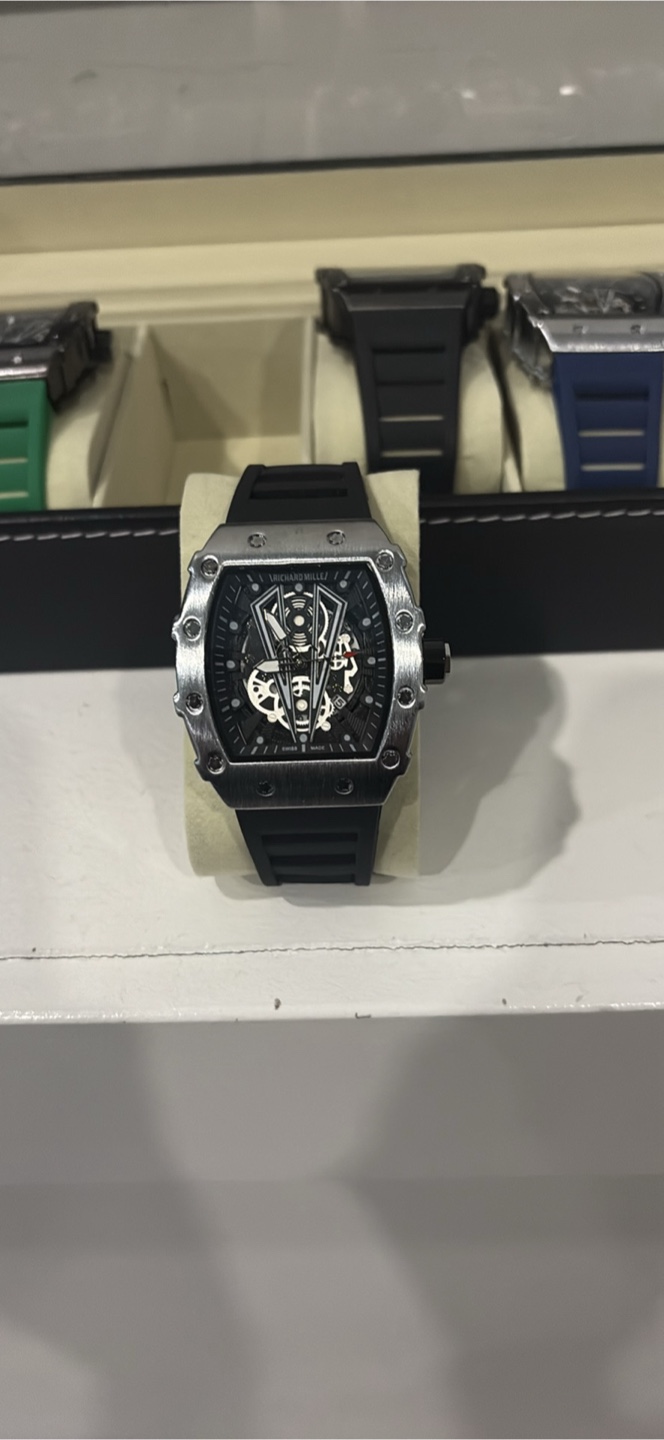 Richard Mille Style Skeleton Watch