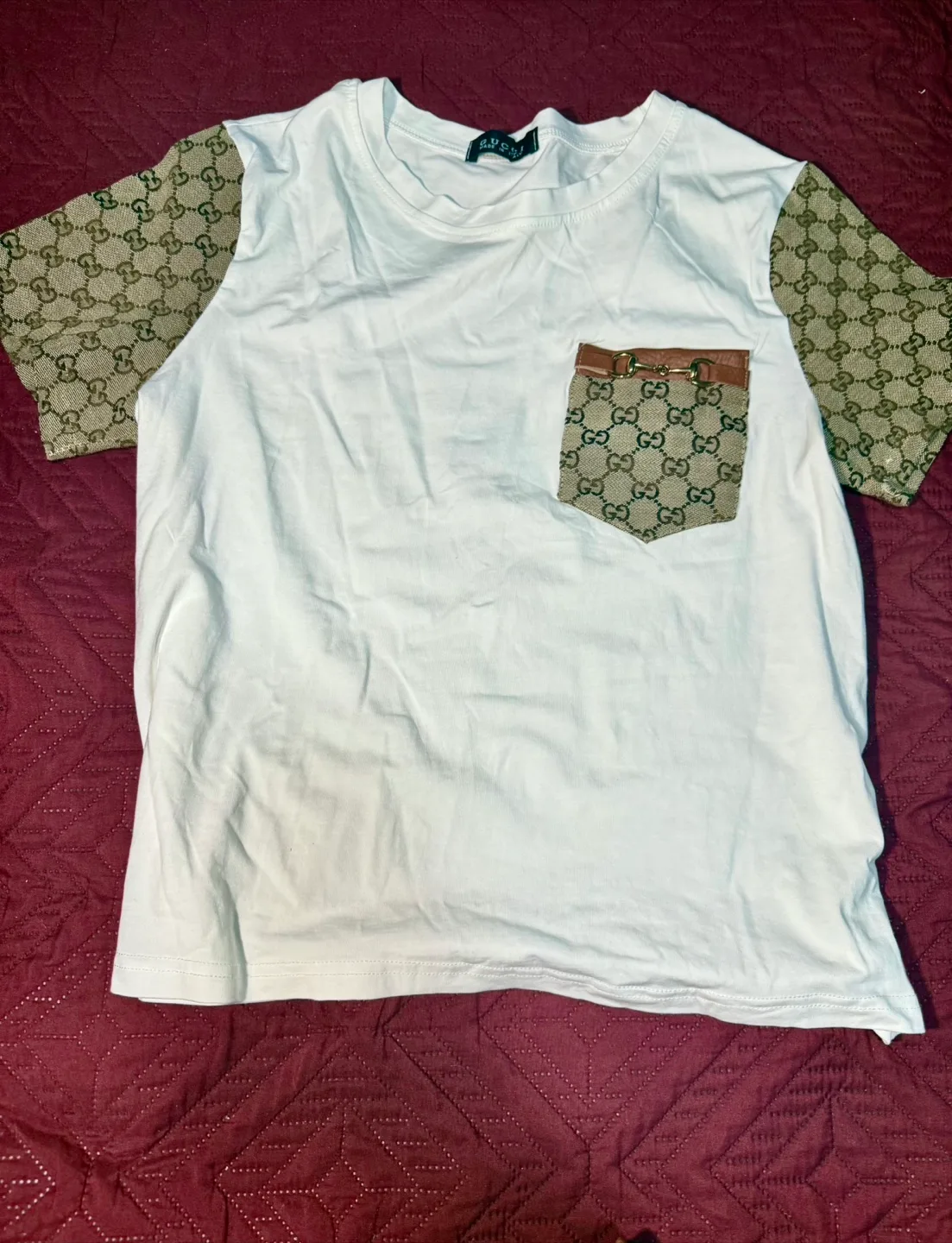 Gucci Inspired Skirt & Tee Set image indicator(2)